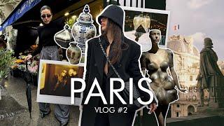 #2 PARIS VINTAGE SHOPPING  Шоппинг в Париже винтажные рынки неделя моды выставка места аутфиты