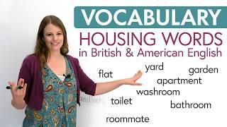 English Vocabulary Builder HOUSING American & British English