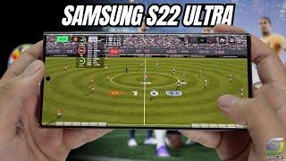 Samsung Galaxy S22 Ultra test game EA SPORTS FC MOBILE 24 Update  Snapdragon 8 Gen 1