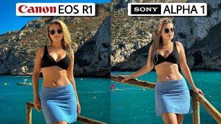 Canon Eos R1 Vs Sony Alpha 1 Camera Test Comparison