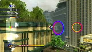 Sonic Unleashed Empire City Day Skyscraper Scamper Act 1 1080 HD