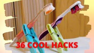 36 Cool Life Hacks Ideas & Tips. Watch and Do #hacks #lifehacks