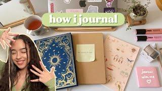 how i journal manifesting feelings & reflections