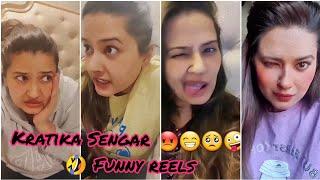 Kratika Sengar funny comedy Reels  Gone Viral  Must watch  P_ Pradhan