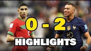 France vs Morocco 2-0 -All Goals & Extended Highlights - 2022 #francevsmorocco