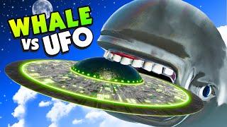 Can a SEA MONSTER Eat A UFO? in Goat Simulator 3