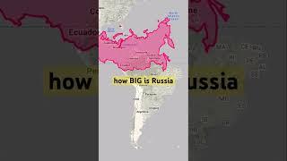 How big #russia #maps #america #australia #china #europe #geography #truesize #countries #funny