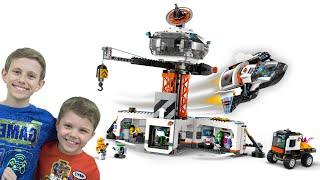 LEGO City Космическая база и стартовая площадка для ракеты 60434 + Лего костюм РОБОТА 60428