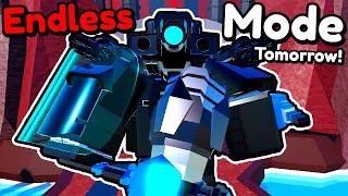 ENDLESS MODE UPDATE is TOMORROW Toilet Tower Defense
