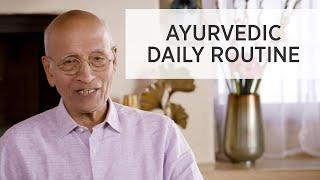 Vasant Lad MASc on the Deeper Meaning of Dinacharya Daily Routine  Ayurveda Education