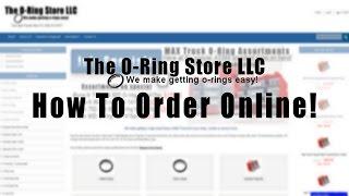 How to Order O-Rings Online - The O-Ring Store