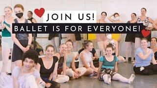Ballet is For EVERYONE  Kathryn Morgan and Friends Workshops  JOIN US