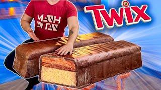 WE PREPARED A HUGE TWIX WEIGHING 220 KILOGRAMS