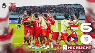 Highlights Indonesia vs Filipina  ASEAN U-19 Boys Championship 2024