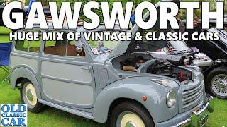 The epic GAWSWORTH HALL classic car show May 2024