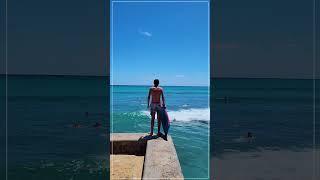 Waikiki Beach  Waikiki Wall ️ Honolulu Oahu  Hawaii John #Short