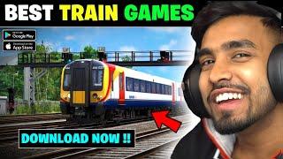 Top 5 Indian Train Simulator Games For Android  Best Train Games For Android 2023  New Games