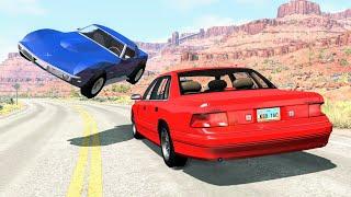 High Speed Traffic Crashes #35 - BeamNG Drive  CrashBoomPunk