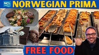 FREE Norwegian Prima Food What to Expect