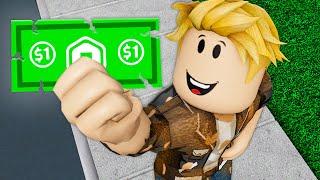 A Dollar Turned Him Into A Millionaire A Roblox Movie
