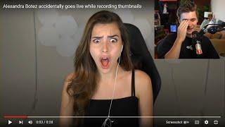 Ludwig reacts to Alexandra Botez accidentally going live