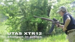 UTAS XTR12 shotgun in action