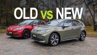 VW ID.3 2024 Facelift Showdown - New vs Old whats the difference?