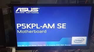 New cpu installed please enter setup to configure your system asus