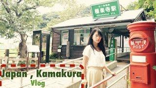 Japan Kamakura Travel Vlog  Hasedera Temple  Japanese Street Food  日本 鎌倉