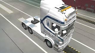 POV Heading north to Norway ETS2 Scania V8