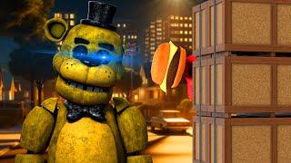 We Have To CAPTURE FNAF Security Bots in The City in Gmod Garrys Mod