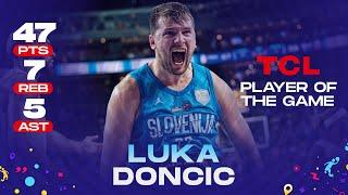 Luka DONCIC   47 PTS  7 REB  5 AST  TCL Player of the Game vs. France