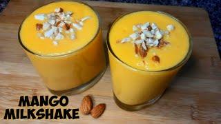 Thick Mango Milkshake Recipe 