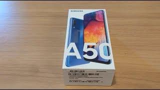 Samsung Galaxy A50 - Unboxing