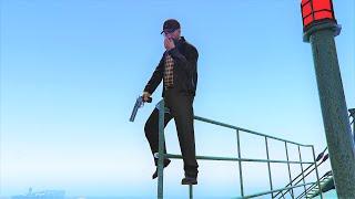 GTA 5 Painful NPC Falls Euphoria Ragdolls