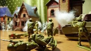 Мини битва- сражение солдатиков.анимация