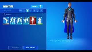 Fortnite unreleasedplaceholder Hover AI Iron Man Emote