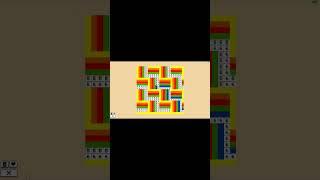 Rainbow Rivers Pattern Book 3  Coloring Pixels #shorts #games #relaxing