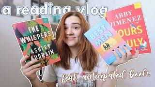 reading vlog where I read some anticipated books  and found a new favorite