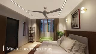 Master Bedroom design  G+1 Residential Design #architecture #housedesign #designlovers #lumion