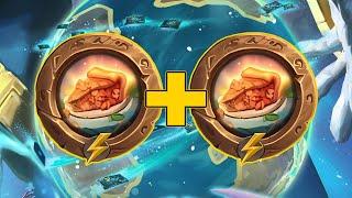 Double Pie Eating Is Way Too Many Stats  Dogdog Hearthstone Battlegrounds