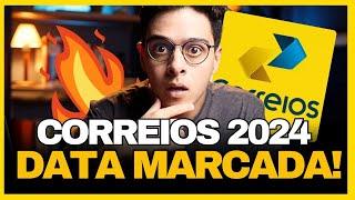  URGENTE EDITAL CONCURSO CORREIOS 2024 TEM DATA CONFIRMADA