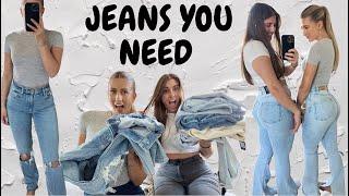 THE BEST FITTING JEANS  wardrobe essentials curvy figure honest opinion