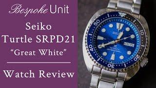 Seiko Turtle SRPD21 Great White Shark - Save The Ocean Special Edition