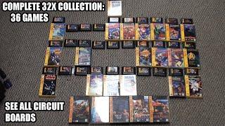32X Sega Authentication - Complete Game Library - All 36 Games
