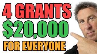 4 GRANTS $20000 EASY FREE MONEY You Dont Pay Back SBA Small Business Grants Not Loans