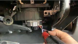 Audi Blower Motor Comparison A4 A5 A6 Q5 not blowing air noise Replace Remove Glove Box b8 ac heat