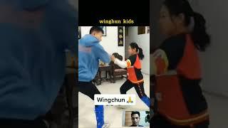 respect  kids wingchun #kids #wingchunindonesia #shortsyoutube #yearofyou #wingchunkids