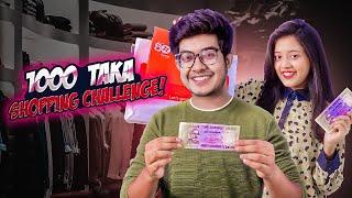 1000 TAKA SHOPPING CHALLENGE WITH MY SISTER