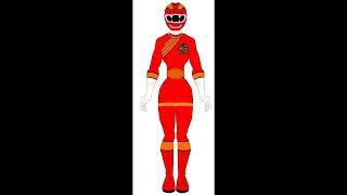 Female Red Wild Force Ranger Tribute